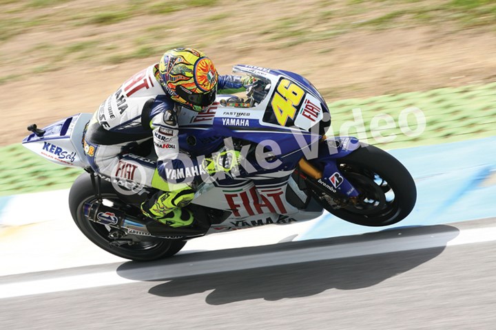 Valentino Rossi Print Acrylic - click to enlarge