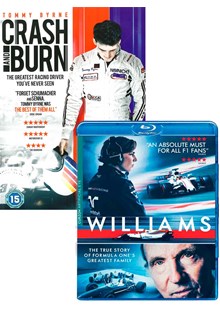 Williams Blu-ray with Crash & Burn DVD