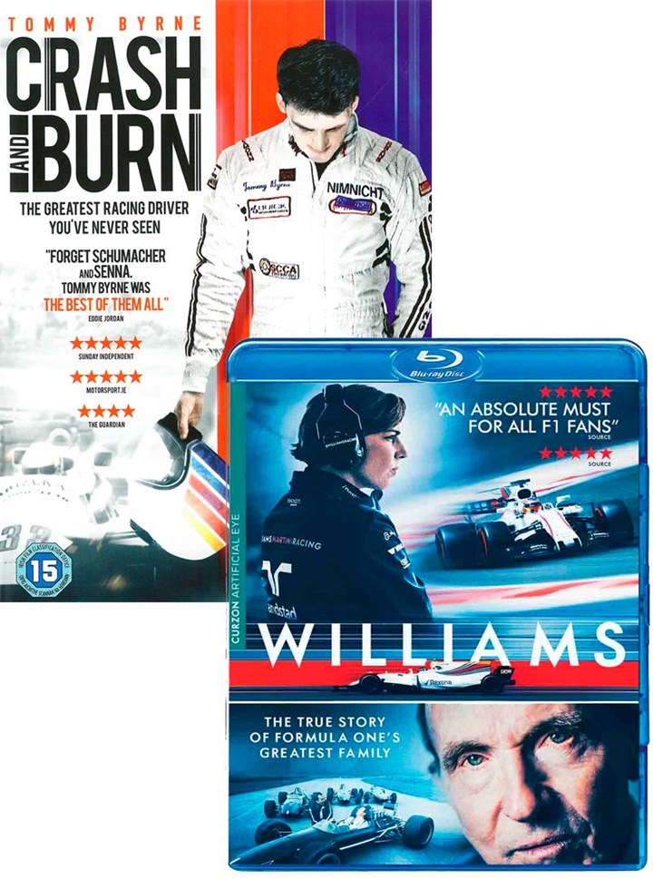 Williams Blu-ray with Crash & Burn DVD