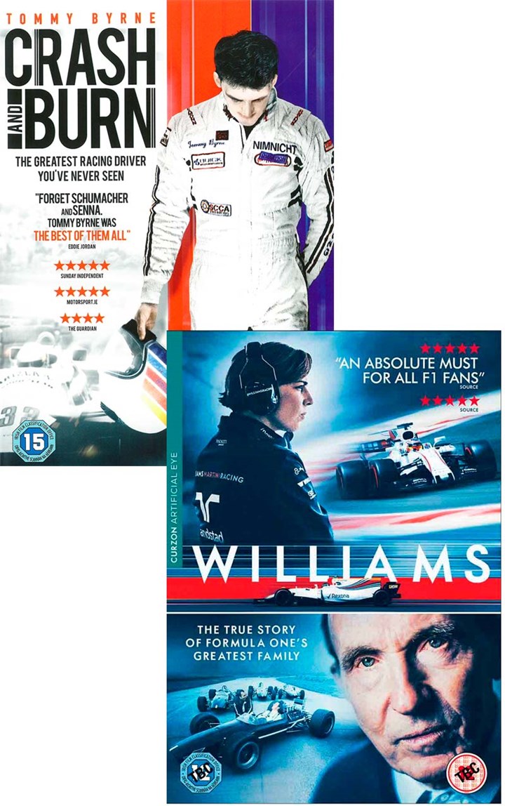 Williams DVD with Crash & Burn DVD