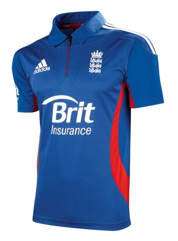 Official England Replica ODI Shirt 2012/13 (Jnr) Duke Video