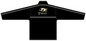 Adult TT Monster Fleece Black White Piping