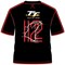 TT 2012 Custom T Shirt Black/Red