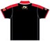 TT Polo Black/Red Bike 2 Flags