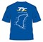 TT Superfast Ian Hutchinson Childs T-Shirt Royal Blue