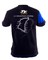 TT 2019 Shadow Bike T-shirt Black, Blue Trim.