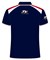 TT Polo Navy, Red and White Shoulder