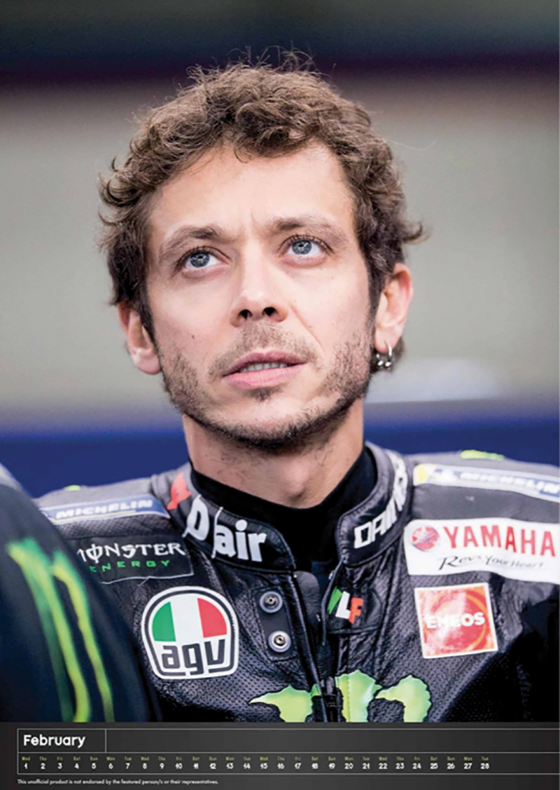 Valentino Rossi 2023 Calendar Duke Video
