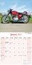 Classic British Bikes 2023 Wall Calendar