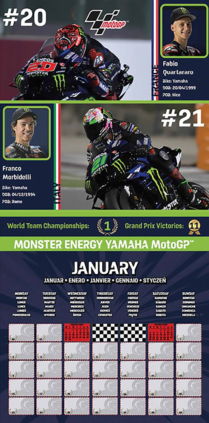 MotoGP 2023 Calendar Duke Video