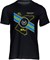 TT Course Map Stripe and Shadow Bike T-shirt
