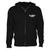 Gas Monkey Gold Monkey Zip Hoodie, Black