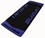 Combo Biketek Garage Mat Series 2 Suzuki Blue Logo