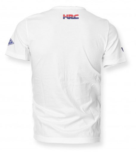 Tシャツ・カットソー HONDA MOTORCYCLE H Logo Ringer TshirtWhite Honda T-shirt HRC Moto GP Fanwear White TJ6857-020 - Kids