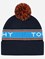 Isle of Man TT Races 2026 Bobble Hat Navy