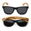 SOEK Balmoral Black frame Black lens Walnut arms