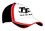 TT 2012 Cap White/Black/Red Stripe