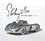 Stirling Moss 300 SLR No. 722 Sculpture with signed certificate. 