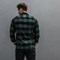 V-Twin Long Sleeved Check Shirt Racing Green