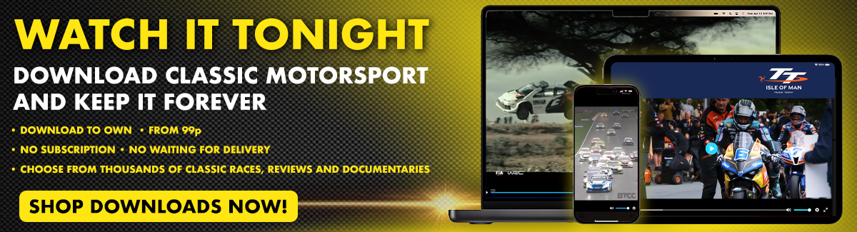 Watch it tonight - Download classic motorsport and keep it forever