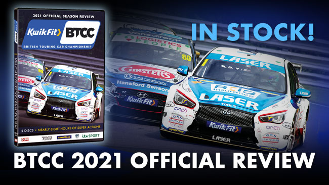BTCC 2021 official season review in stock now on DVD and Download