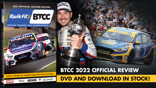 BTCC 2022 Official Review DVD and Download in Stock Now