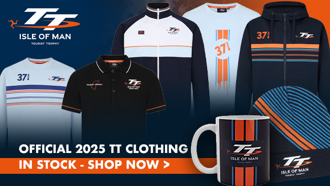 Official 2025 Isle of Man TT Clothing In Stock Now