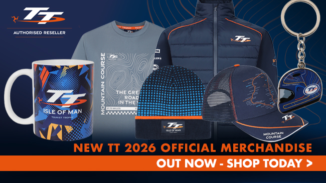 New TT 2026 Official Merchandise out now - shop today